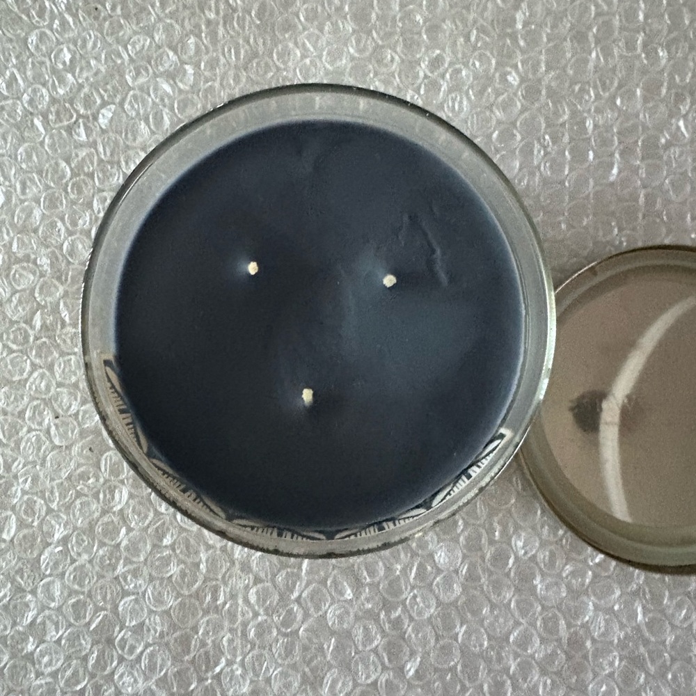 Bath & Body Works BLACK TEAKWOOD 3-Wick Scented Large Candle - Picture 2 of 4